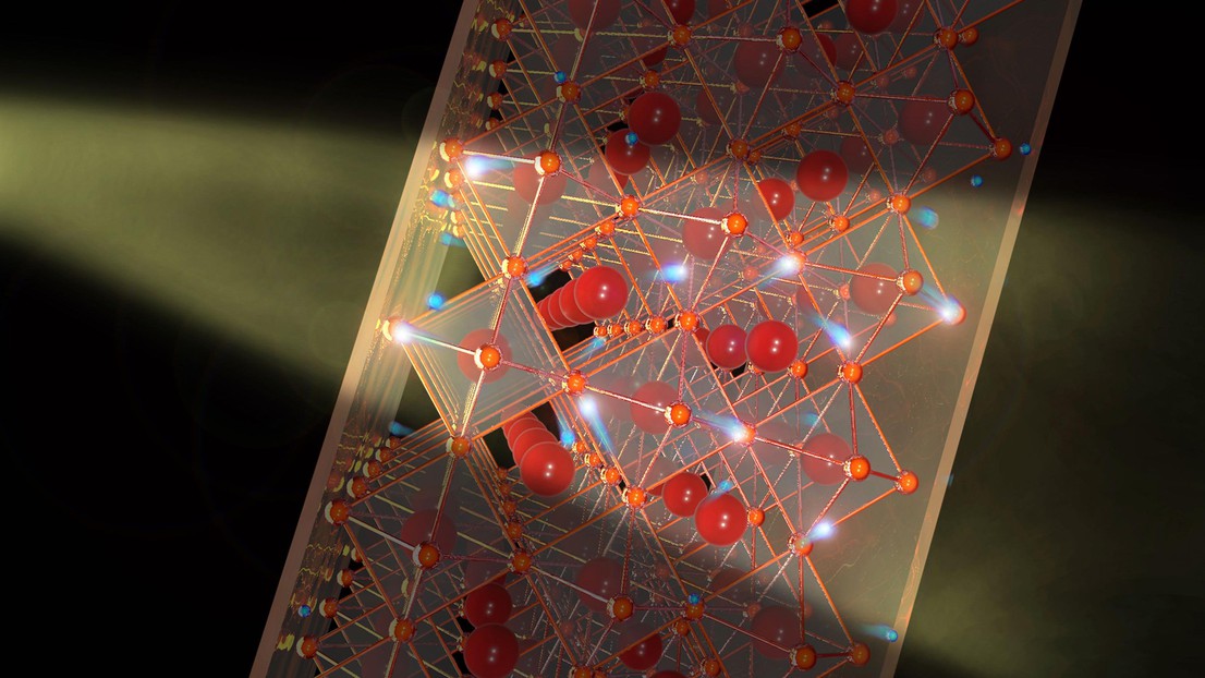 Highly luminescent and stable alpha-FAPbI3 perovskite via HCOO- anion engineering. Credit: Jin Young Kim (UNIST) Highly luminescent and stable alpha-FAPbI3 perovskite via HCOO- anion engineering. Credit: Jin Young Kim (UNIST)