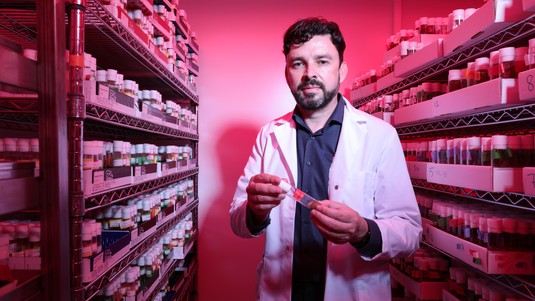 Brian McCabe, Direktor des Laboratory of Neural Genetics and Disease und Professor am Institut für Neurowissenschaften der EPFL ©  EPFL / Alain Herzog