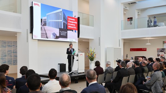 Inauguration of the new DLL building 2022 EPFL / Alain Herzog - CC BY-SA 4.0