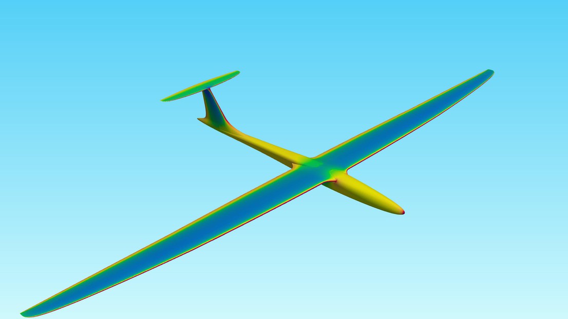 Digital glider image with colors standing for pressure values 2022 EPFL/ CV Lab- CC-BY-SA 4.0 Digital glider image with colors standing for pressure values 2022 EPFL/ CV Lab- CC-BY-SA 4.0