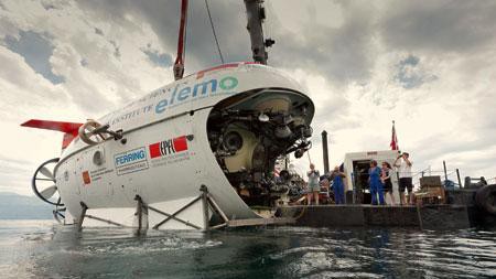 A MIR Submersible in 2011 © EPFL / Jean-Marc Blache A MIR Submersible in 2011 © EPFL / Jean-Marc Blache