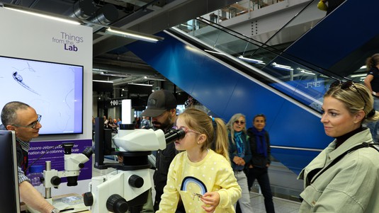 The EPFL stand at the BEA fair in Bern.  2022 EPFL/ Alain Herzog- CC-BY-SA 4.0