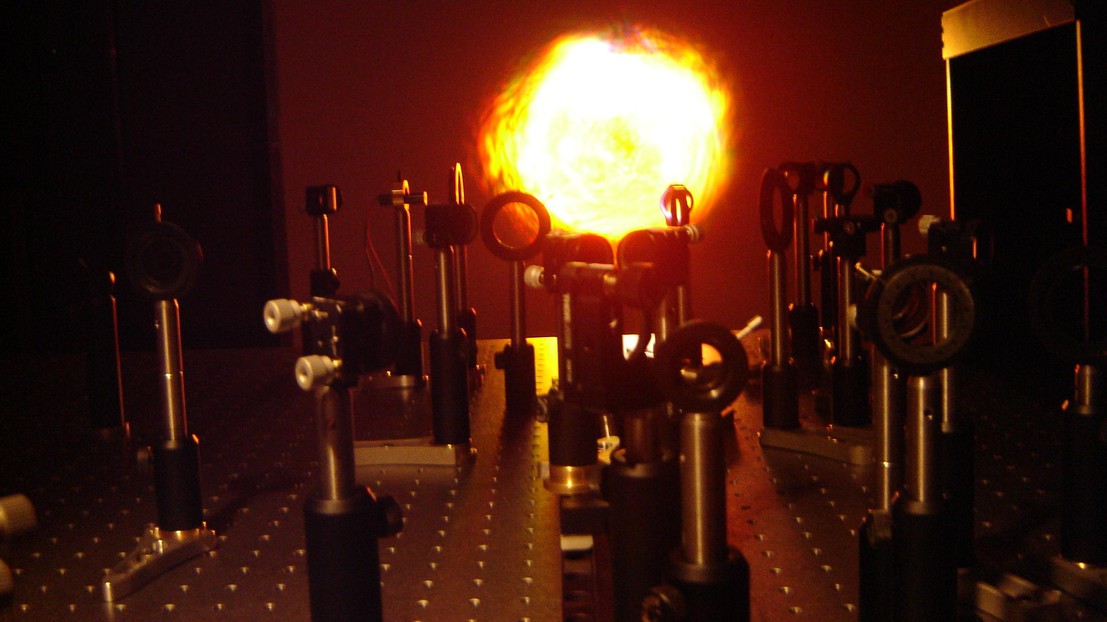 Nonlinear optics and light diffusion allow to see the unseeable. © 2012 EPFL Nonlinear optics and light diffusion allow to see the unseeable. © 2012 EPFL