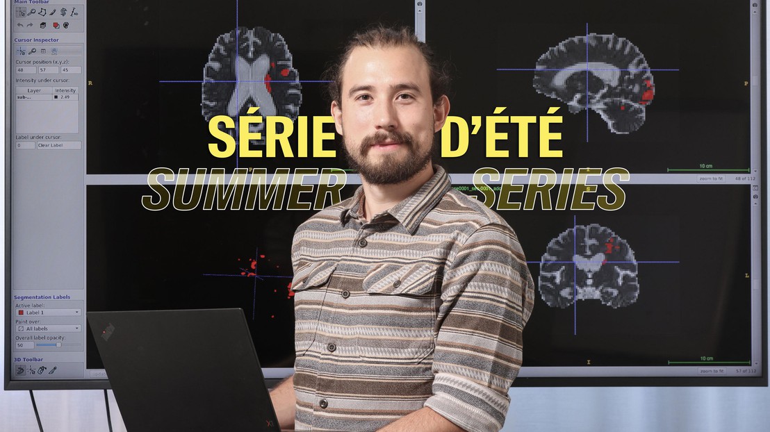 Antoine Madrona teamed up with Lausanne University Hospital (CHUV) for his Master’s project. 2022 EPFL/Alain Herzog - CC-BY-SA 4.0 Antoine Madrona teamed up with Lausanne University Hospital (CHUV) for his Master’s project. 2022 EPFL/Alain Herzog - CC-BY-SA 4.0