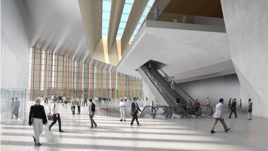 The atrium. © Richter - Dahl Rocha & Associates Architects SA. The atrium. © Richter - Dahl Rocha & Associates Architects SA.