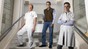 S. Meylan (CHUV, right), J. McKinney (EPFL), B. Roth(CHUV, left). 2023 EPFL/A. Kakulya-CC-BY-SA 4.0