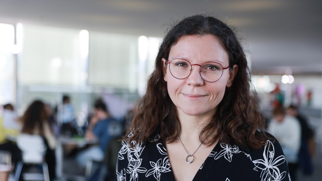 Tamara Milosevic, Head of the new Transversal Skills and Career Center. 2023 EPFL/Alain Herzog - CC-BY-SA 4.0 Tamara Milosevic, Head of the new Transversal Skills and Career Center. 2023 EPFL/Alain Herzog - CC-BY-SA 4.0
