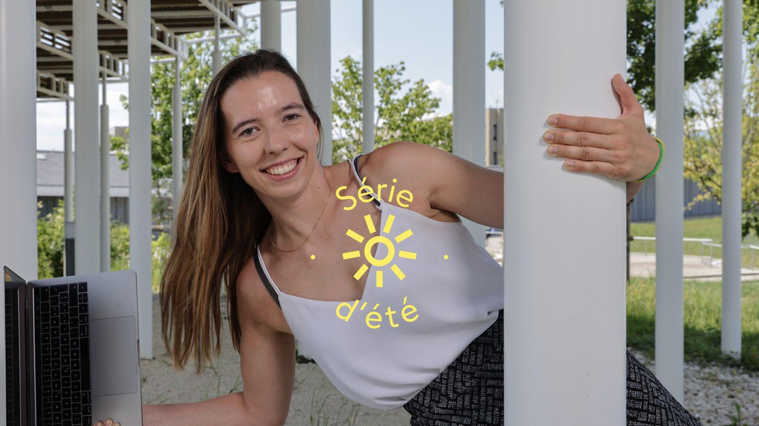 Charlyne Bürki explored the link between dementia and physical inactivity - 2023 EPFL/Alain Herzog - CC-BY-SA 4.0 Charlyne Bürki explored the link between dementia and physical inactivity - 2023 EPFL/Alain Herzog - CC-BY-SA 4.0