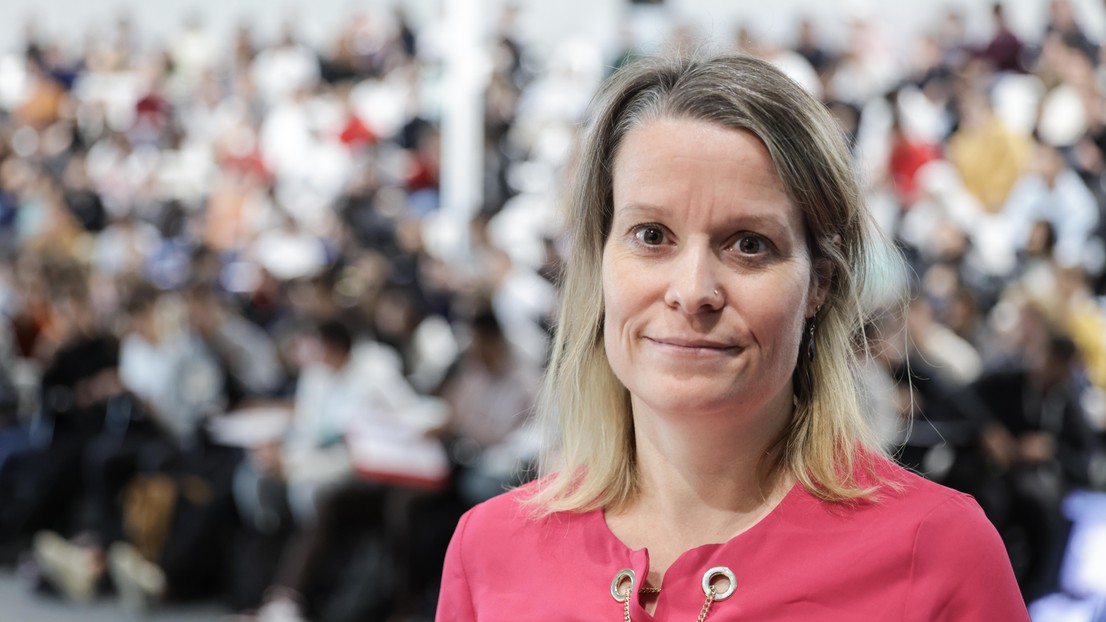 Tanja Käser, recipient of the Credit Suisse Award for Best Teaching - 2023 EPFL/ Alain Herzog - CC-BY-SA 4.0 Tanja Käser, recipient of the Credit Suisse Award for Best Teaching - 2023 EPFL/ Alain Herzog - CC-BY-SA 4.0