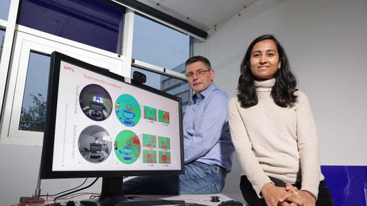 Sneha Jain, Jan Wienold © 2023 EPFL / Alain Herzog.