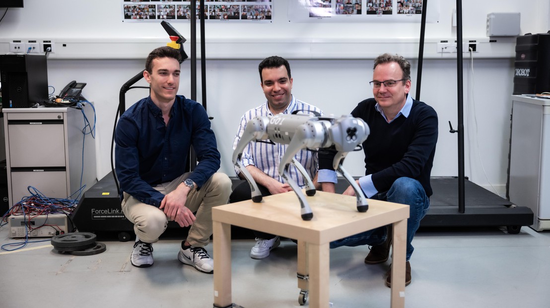 Guillaume Bellegarda, Milad Shafiee and Auke Ijspeert. 2024 EPFL/Jamani Caillet - CC-BY-SA 4.0