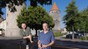 Philippe Voruz, left., Stéphane Joost, right, in Yverdon-les-Bains. 2025 EPFL/Alain Herzog