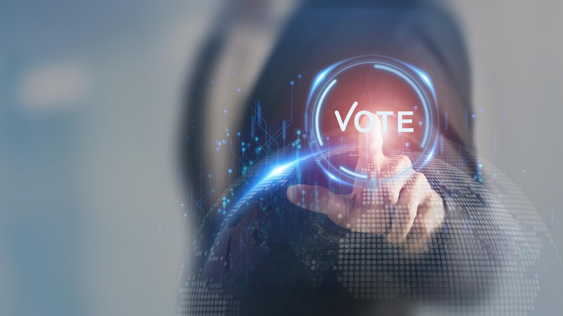Electronic voting © 2025 iStock Electronic voting © 2025 iStock