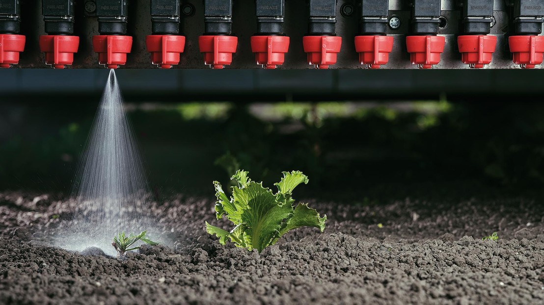 EPFL start-up Ecorobotix is pioneer in autonomous and ultra-precise agricultural robotics. ©Ecorobotix