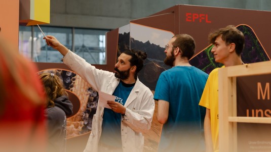 EPFL takes  part in Olma, Switzerland’s autumn fair - 2026 EPFL/Mathias Udriot, Laetitia Dällenbach, and Lucien Wullyamoz - CC BY SA