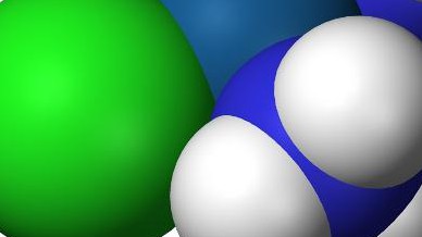 A part of the cisplatin molecule © Benjamin Mills A part of the cisplatin molecule © Benjamin Mills