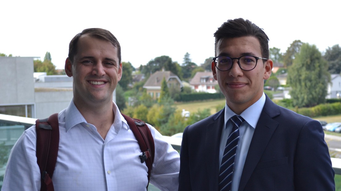 John Kolinski and Wassim Dhaouadi© 2019 EPFL John Kolinski and Wassim Dhaouadi© 2019 EPFL