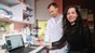 Hatice Altug and Alexander Belushkin © Alain Herzog / EPFL 2020