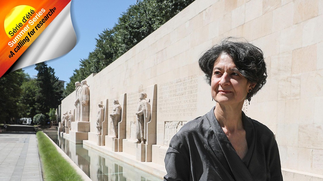 Elena Cogato Lanza is a senior scientist at EPFL© Alain Herzog / EPFL 2020