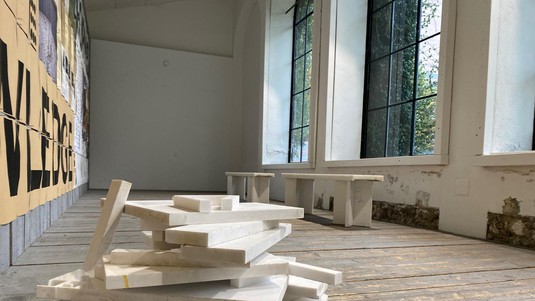 EAST's exhibition in Lugano, 1 October.© 2020 EAST