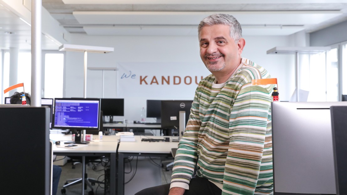 Amin Shokrollahi, founder and CEO of Kandou © 2020 Alain Herzog Amin Shokrollahi, founder and CEO of Kandou © 2020 Alain Herzog